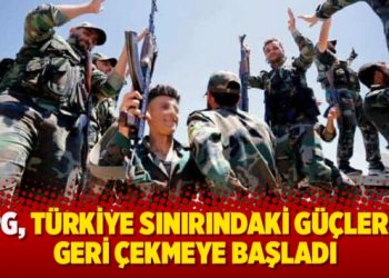 YPG, Türkiye sınırındaki güçlerini geri çekmeye başladı