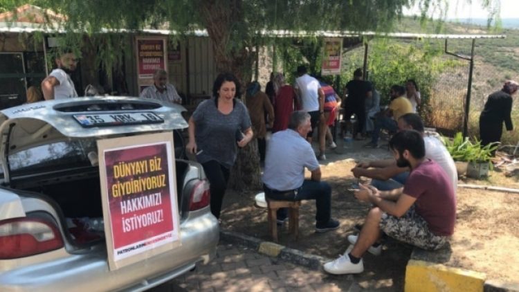 10 gündür direnen Üniteks’in taşeron işçileri maaş ve fazla mesailerini aldı