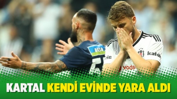 Kartal evinde yara aldı