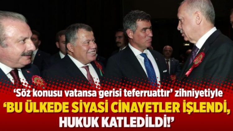 “Söz konusu vatansa gerisi teferruattır” zihniyetiyle bu ülkede siyasi cinayetler işlendi