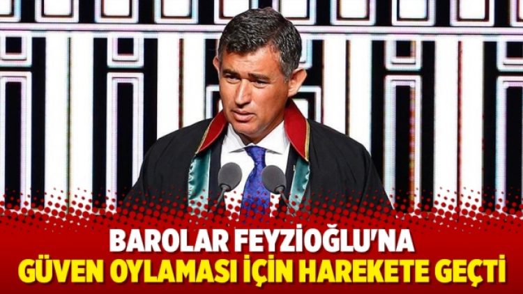 Barolar Feyzioğlu’na güven oylaması için harekete geçti