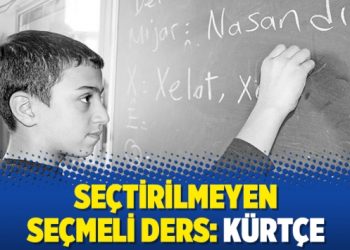 Seçtirilmeyen seçmeli ders: Kürtçe
