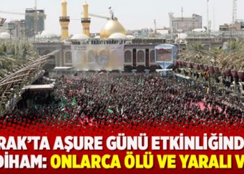 Irak’ta Aşure Günü etkinliğinde izdiham: Onlarca ölü ve yaralı var