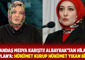 Yandaş medya karıştı! Albayrak’tan Hilal Kaplan’a: Hükümet kurup hükümet yıkan biri…