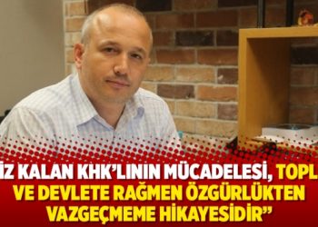 “İşsiz kalan KHK’lının mücadelesi, topluma ve devlete rağmen özgürlükten vazgeçmeme hikayesidir”