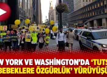 New York ve Washington’da ‘Tutsak Bebeklere Özgürlük’ yürüyüşü