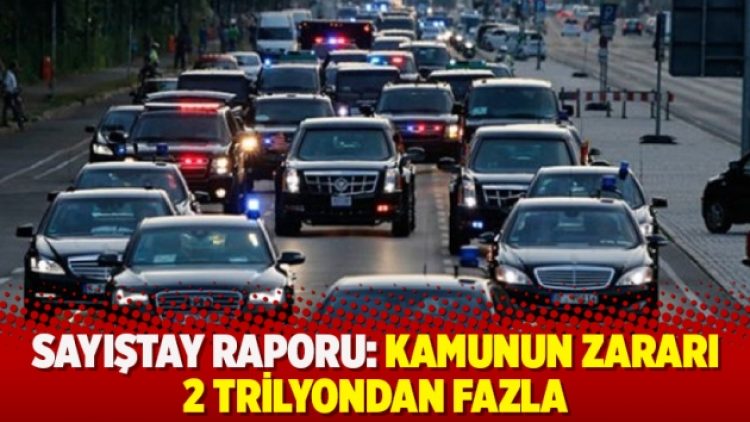 Sayıştay raporu: Kamunun zararı 2 trilyondan fazla
