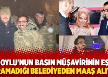 Soylu’nun basın müşavirinin eşi uğramadığı belediyeden maaş alıyor