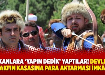 “Bakanlara ‘yapın dedik’ yaptılar! Devletin bir vakfın kasasına para aktarması imkânsız”