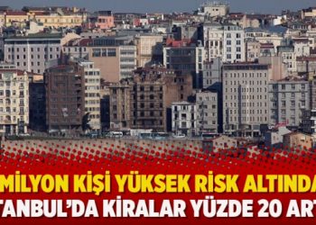 1 milyon kişi yüksek risk altında: İstanbul’da kiralar yüzde 20 arttı