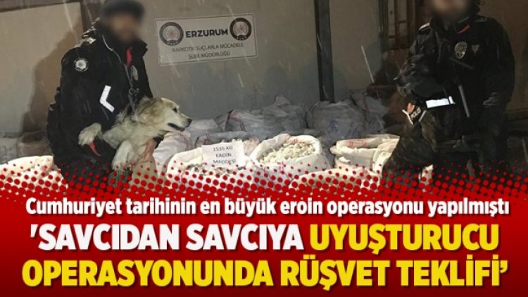 ‘Savcıdan savcıya uyuşturucu operasyonunda rüşvet teklifi’