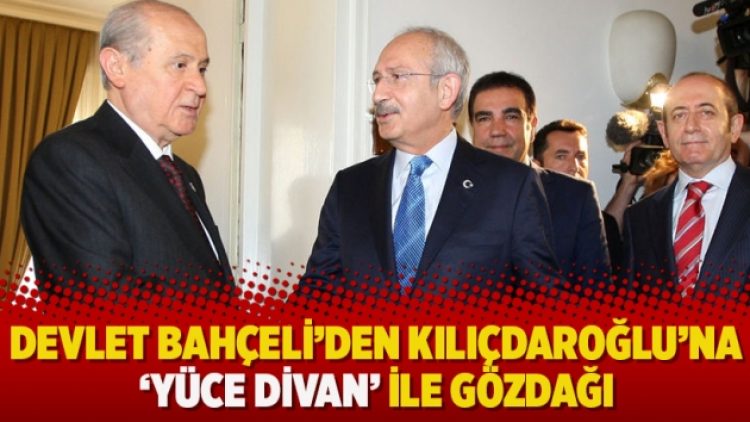Devlet Bahçeli’den Kılıçdaroğlu’na ‘Yüce Divan’ ile gözdağı