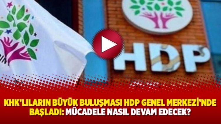 KHK’lıların Büyük Buluşması HDP Genel Merkezi’nde başladı: Mücadele nasıl devam edecek?