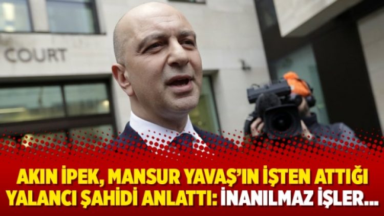 Akın İpek, Mansur Yavaş’ın işten attığı yalancı şahidi anlattı: İnanılmaz işler…