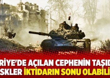 ‘Suriye’de açılan cephenin taşıdığı riskler iktidarın sonu olabilir’