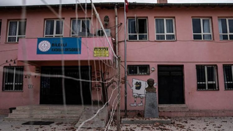 Birecik’te tatil edilen okula havanlı saldırı