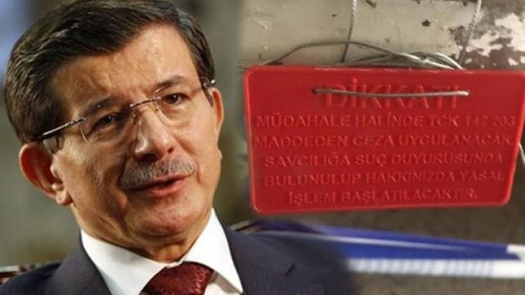 Davutoğlu’nun yeni parti çalışmaları için kiraladığı İstanbul’daki merkezi mühürlendi