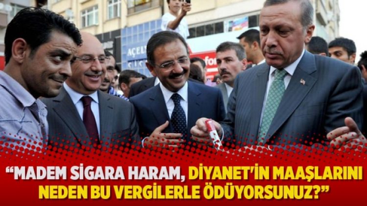 CHP’li Yılmazkaya: Madem sigara haram, Diyanet’in maaşlarını neden bu vergilerle ödüyorsunuz?