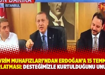 Devrim Muhafızları’ndan Erdoğan’a 15 Temmuz hatırlatması: Desteğimizle kurtulduğunu unutma!
