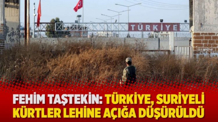 ​Fehim Taştekin: Türkiye, Suriyeli Kürtler lehine açığa düşürüldü