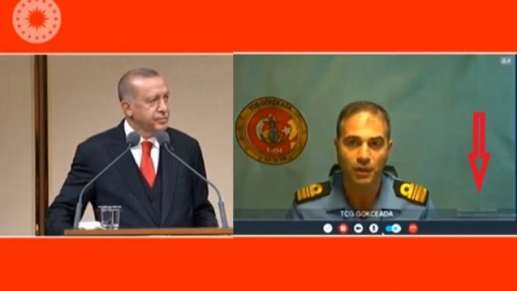 Erdoğan konuşurken o ayrıntı dikkat çekti; Saray’ın kullandığı Windows kaçak mı?