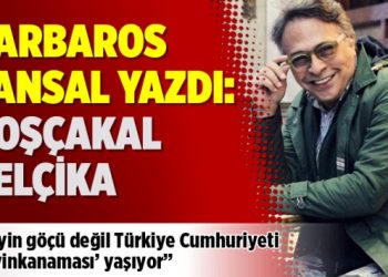 Barbaros Şansal yazdı: Hoşçakal Belçika