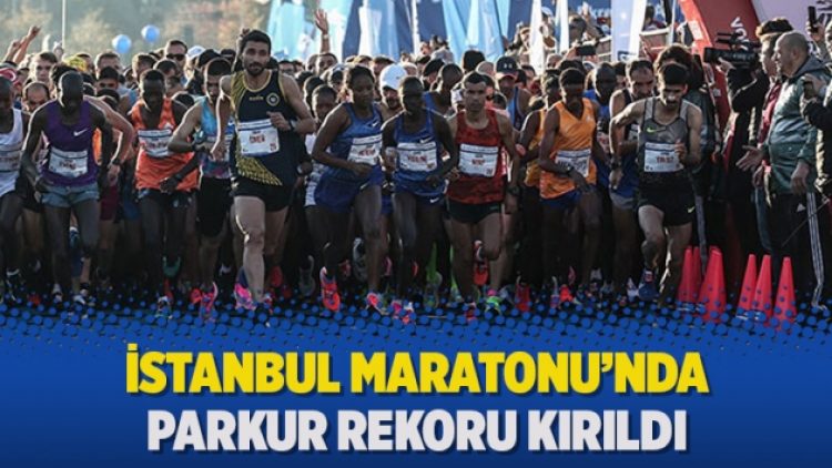 İstanbul Maratonu’nda parkur rekoru kırıldı