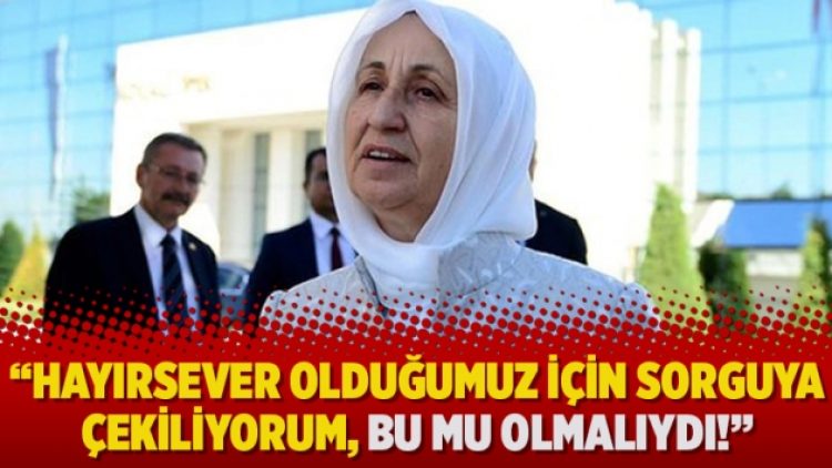 Melek İpek: Hayırsever olduğumuz için sorguya çekiliyorum, bu mu olmalıydı!