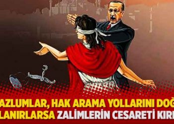 “Mazlumlar, hak arama yollarını doğru kullanırlarsa zalimlerin cesareti kırılır”