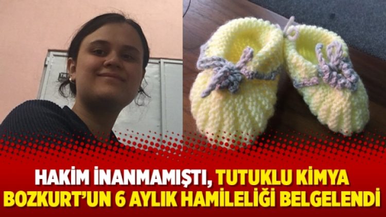 Hakim inanmamıştı, tutuklu Kimya Bozkurt’un 6 aylık hamileliği belgelendi