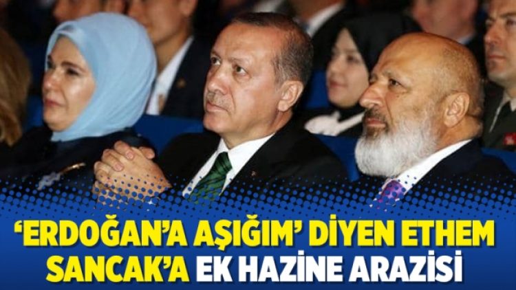 ‘Erdoğan’a aşığım’ diyen Ethem Sancak’a ek Hazine arazisi