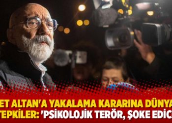 Ahmet Altan’a yakalama kararına dünyadan tepkiler: ‘Psikolojik terör, şoke edici’