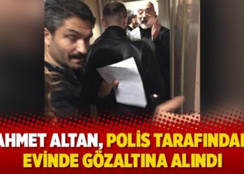 Ahmet Altan, polis tarafından evinde gözaltına alındı