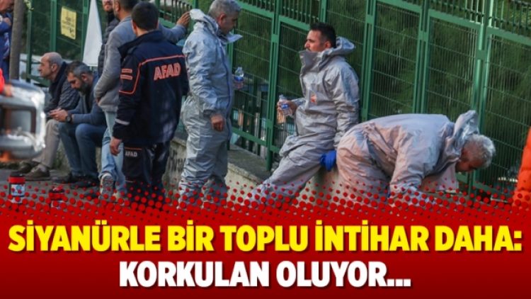 Siyanürle bir toplu intihar daha: Korkulan oluyor…