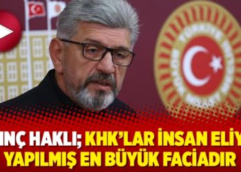 Arınç haklı; KHK’lar insan eliyle yapılmış en büyük faciadır
