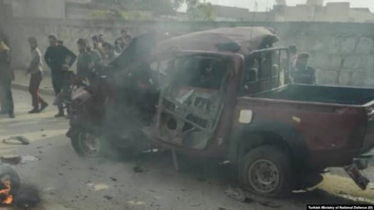 Suriye’nin Azez kentinde bombalı saldırı: 2 kişi öldü