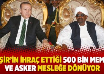 Beşir’in ihraç ettiği 500 bin memur ve asker mesleğe dönüyor