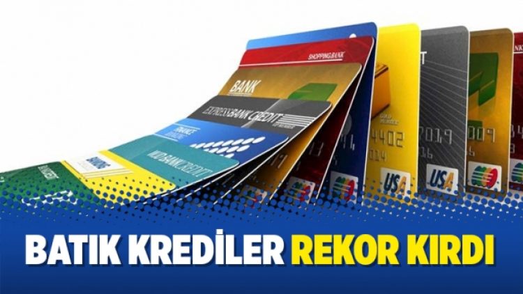 Batık krediler rekor kırdı