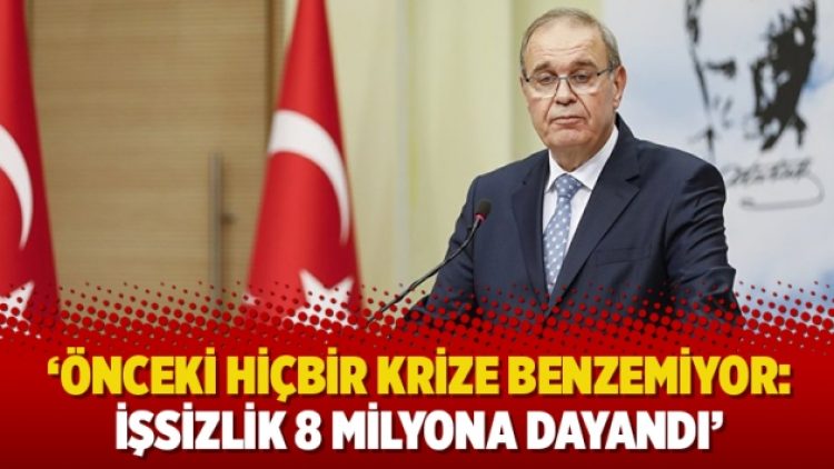 ‘Önceki hiçbir krize benzemiyor: İşsizlik 8 milyona dayandı’
