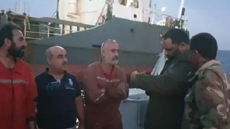 Libya’da Hafter güçlerince alıkonulan geminin Türk mürettebatı serbest bırakıldı