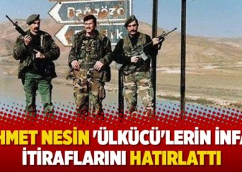 Ahmet Nesin ‘Ülkücü’lerin infaz itiraflarını hatırlattı