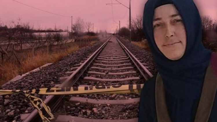 Raylarda ölü bulunan kadının üzerinden 10 yük treni geçmiş