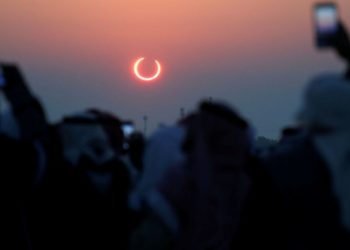 Halkalı Güneş Tutulması gerçekleşti: Binlerce insan ‘ateş çemberini’ izledi