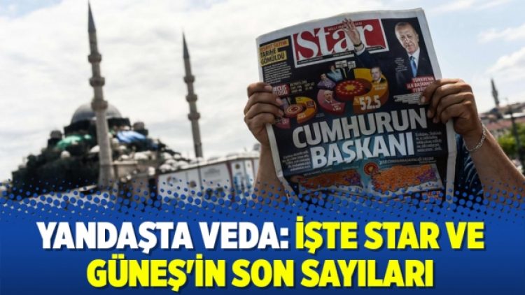 Yandaşta veda: İşte Star ve Güneş’in son sayıları