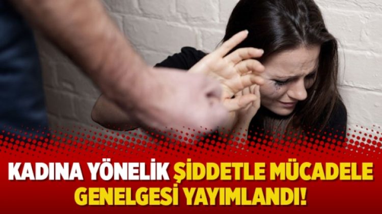 Kadına yönelik şiddetle mücadele genelgesi yayımlandı!