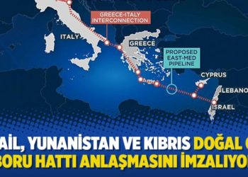 İsrail, Yunanistan ve Kıbrıs doğal gaz boru hattı anlaşmasını imzalıyor
