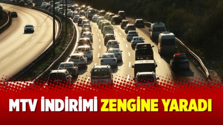 MTV indirimi zengine yaradı