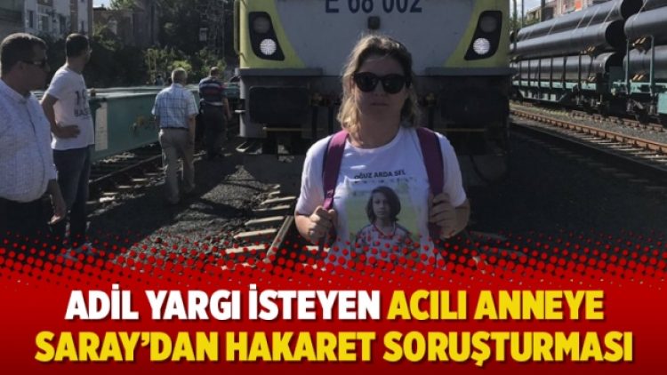 Adil yargı isteyen acılı anneye Saray’dan hakaret soruşturması