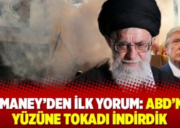 Hamaney’den ilk yorum: ABD’nin yüzüne tokadı indirdik