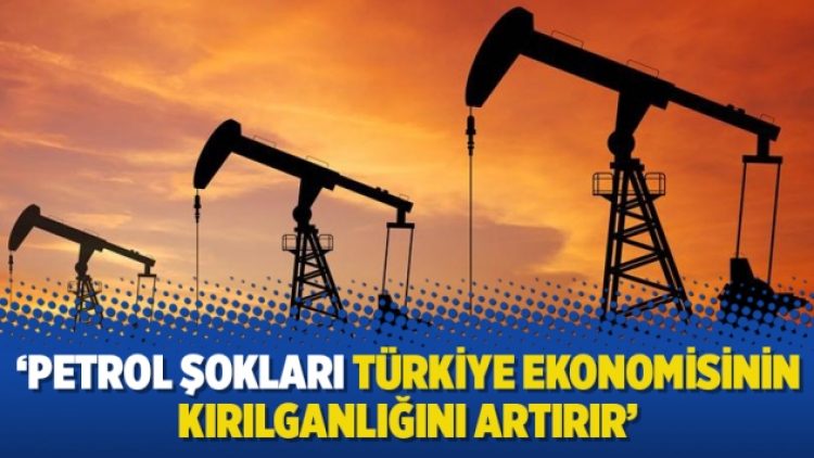 ‘Petrol şokları Türkiye ekonomisinin kırılganlığını artırır’